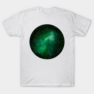 Green galaxy T-Shirt